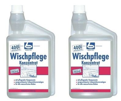 2 Liter | DR. BECHER Wischpflege Konzentrat | Bodenwischwasserkonzentrat