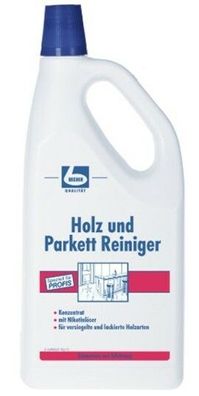 2 Liter | DR. BECHER Holz & Parkett Reiniger | auf Seifenbasis mit Nikotinlöser