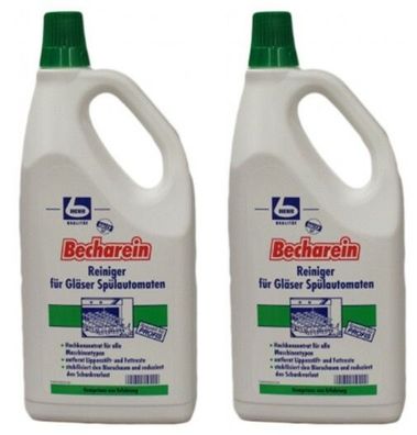 4 Liter | DR. BECHER Becharein für Gläser-Spülautomaten | Hochkonzentrat