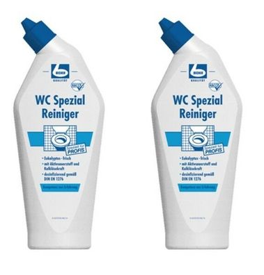 1,5 Liter | DR. BECHER WC Spezial Reiniger | Gel für Kraftvolle Reinigung