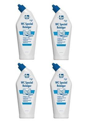 3 Liter | DR. BECHER WC Spezial Reiniger | Gel für Kraftvolle Reinigung
