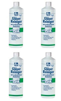 4 Liter | DR. BECHER Gläser Reiniger mit medizinischem Handschutz | dickflüssig