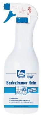 1 Liter | DR. BECHER Badezimmer Rein - Desinfizierender Schaumreiniger