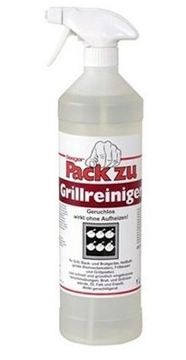 SEEGER Pack zu 6 Grillreiniger | schnell und gründlich | 1 Liter Sprühflasche