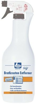 1 x DR. BECHER Bratkrusten Entferner | 1 Liter Sprüh Flasche | Kaltreiniger