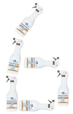 6 x DR. BECHER Bratkrusten Entferner | 1 Liter Sprüh Flasche | Kaltreiniger