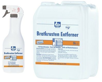 6 Liter DR. BECHER Bratkrusten Entferner | 1L SprühFl + 5L Kasnister