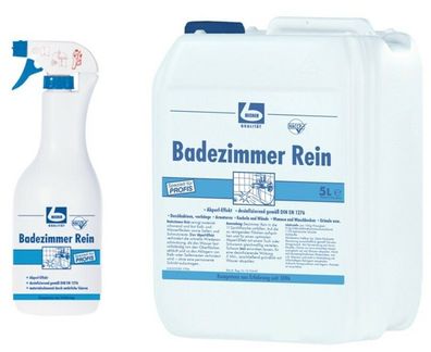 6 Liter | DR. BECHER Badezimmer Rein - Desinfizierender Schaumreiniger