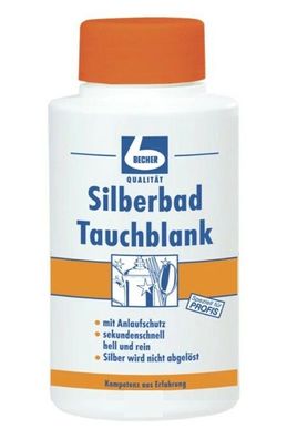 1 Liter DR. BECHER Silberbad Tauchblank - Profi Tauchreiniger für Silberbesteck