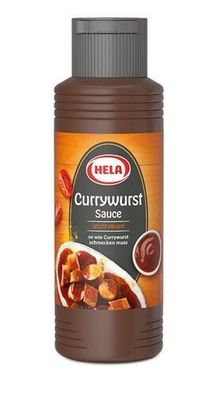 Hela Currywurst Saucen a 300ml ? leicht pikante Würzsauce für Currywust