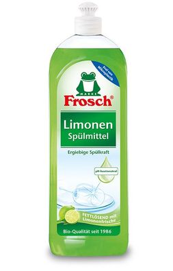 Frosch Spülmittel 750ml mit fettlösenden Limonen Extrakten ? vegan