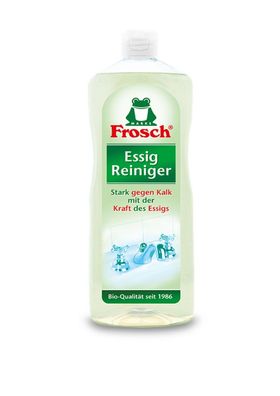Frosch Essig Reiniger 1,0 Liter ? Bio Qualität seit 1986 ? Allzweckreiniger