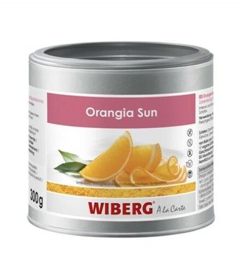 WIBERG | Orangia SUN | Zubereitung MIT Natürlichem Orangenaroma | 300Gr