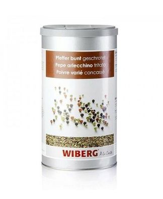 WIBERG | Pfeffer BUNT Geschrotet | 580 GR | Aromatisch-scharf
