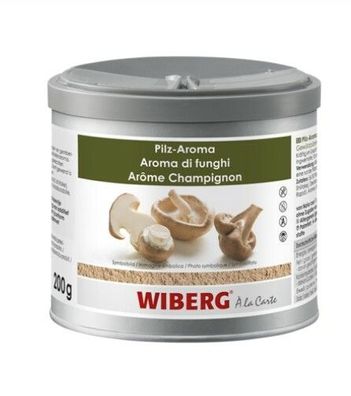 WIBERG | PILZ-AROMA Gewürzzubereitung | 200GR | Kräftig im Geschmack