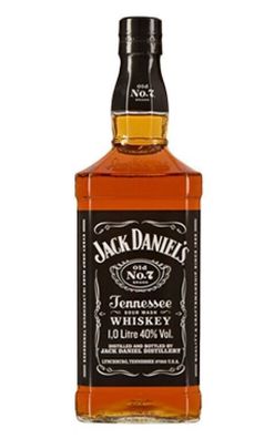 JACK DANIEL'S Whiskey Tennessee Old No.7 40 % Vol.- 1 L Flasche Whiskey