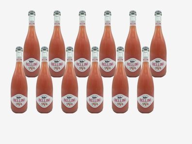 12x Käfer Bellini Pfirsich weinhaltiger Cocktail 5,5 % Vol. in 0,75 L Flasche