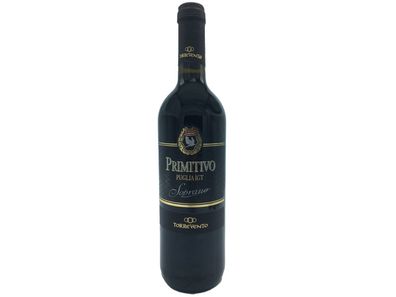 Soprano Primitivo Rotwein trocken 13% Vol. in 0,75 L Flasche