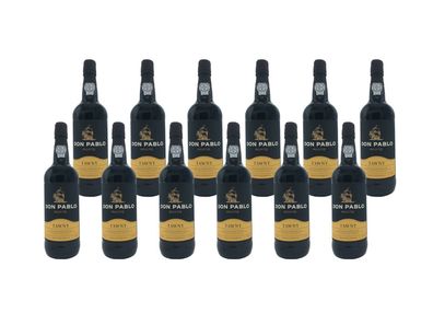 12x Don Pablo Tawny Portwein – 19% Vol. - 0,75 Liter Flasche
