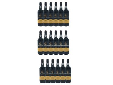 18x Don Pablo Tawny Portwein – 19% Vol. - 0,75 Liter Flasche