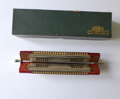 Hohner Kreuzwender 4-fach Tremolo Mundharmonika OVP