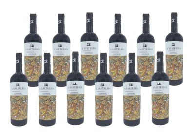 12x La Sastreria Tinto Rotwein trocken 13 % - 0,75 L
