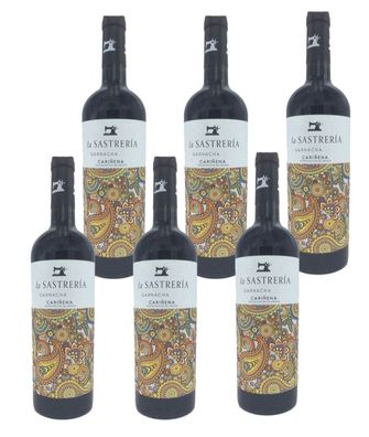 6x La Sastreria Tinto Rotwein trocken 13 % - 0,75 L