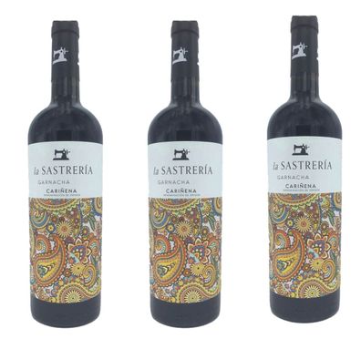 3x La Sastreria Tinto Rotwein trocken 13 % - 0,75 L