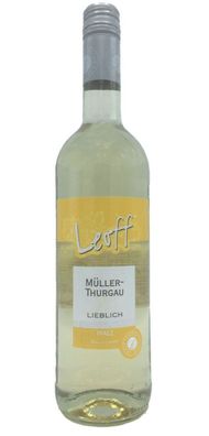 Leoff Müller-Thurgau lieblicher Weißwein QBA Qualitätswein 9,5% - 0,75 L