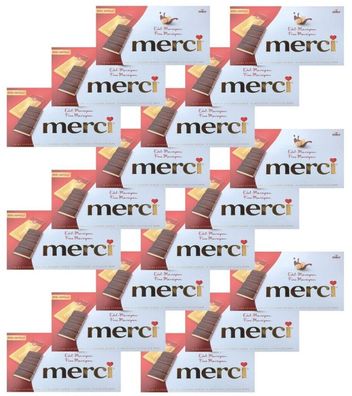 18x merci Edel-Zartbitterschokolade mit Edel-Marzipan Füllung