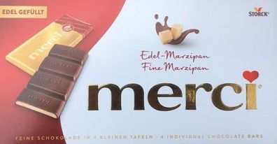 merci Edel-Zartbitterschokolade mit Edel-Marzipan Füllung