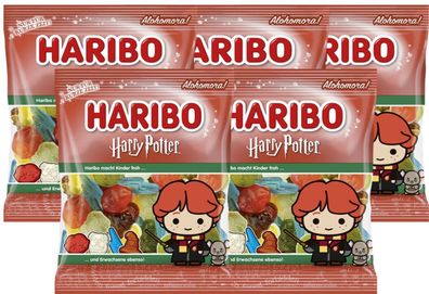 5 Tüten Haribo Harry Potter a 160gr ? Limited Edition ? Ron