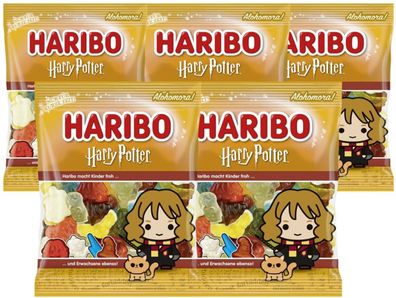 5 Tüten Haribo Harry Potter a 160gr ? Limited Edition ? Hermine