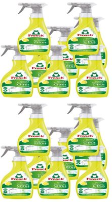 16 x Frosch Citrus Dusche & Bad Reiniger a 500ml ? Sprühflasche zitronenfrisch
