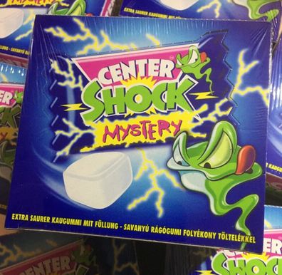 6 x Center Shock Mystery 100 x 4g ? extra saurer Kaugummi mit Füllung