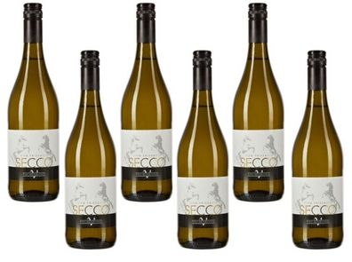 6x Valmarone Vino Secco Frizzante Bianco 10,5% - 0,75L