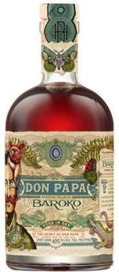 Don Papa Baroko Rum 40 % Vol. - 0,7L Flasche