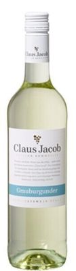 Claus Jacob Grauburgunder QbA Weißwein trocken 12,5% - 0,75 L