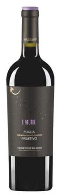 I Muri Primitivo Rotwein IGP trocken vollmundig, fruchtig 14% - 0,75 L