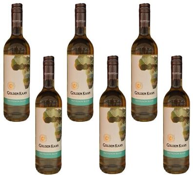 6x Golden Kaan Sauvignon Blanc Weißwein trocken - 0,75 L