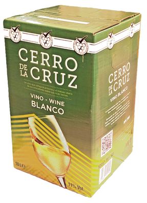 Cerro de La Cruz Spanien Weißwein trocken 11% - 10 L BIB
