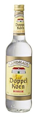 Landhaus Doppelkorn 38 % Vol. Traditioneller Genuss in der 0,7-Liter-Flasche