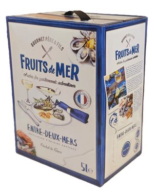 Gourmet Père & Fils Fruits De Mer Entre Deux Mers Weißwein trocken 5 L BIB