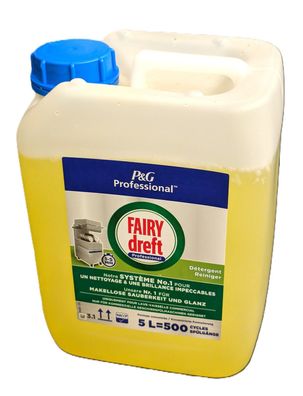 P&G Professional FAIRY greft - Spülmaschinenreiniger Spülmittel Liquid 5 L
