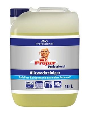 Mr. Proper Professional Allzweckreiniger - Lemon im 10 Liter Kanister