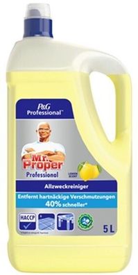 Mr. Proper Professional Allzweckreiniger - Lemon in 5 Liter Trageflasche