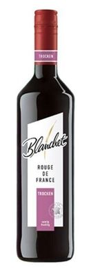 Blanchet Rouge de France Rotwein Trocken - 0,75 L Flasche