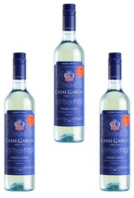 3x Casal Garcia Vinho Verde Weißwein Portugal Halbtrocken - 0,75 Liter