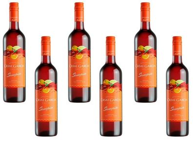6x Casal Garcia Sangria Rot Portugal - 0,75 Liter