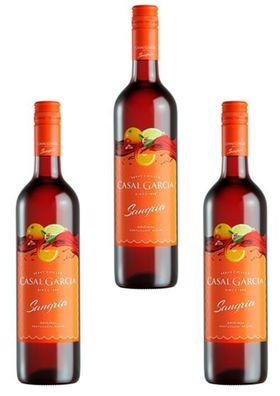 3x Casal Garcia Sangria Rot Portugal - 0,75 Liter